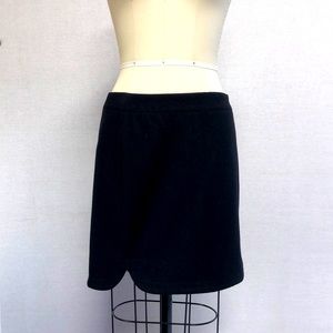 J Crew Black Wool Skirt